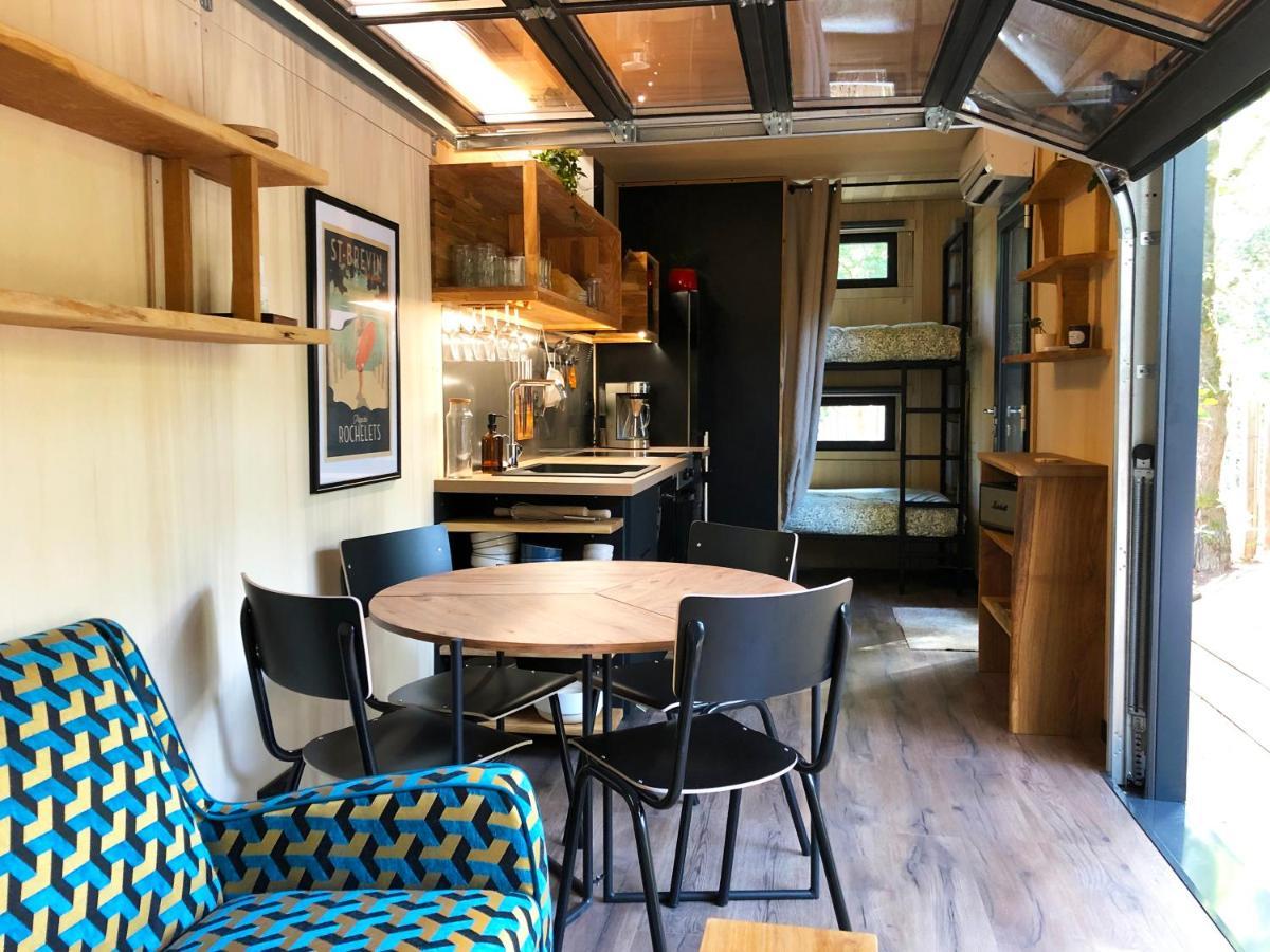 Vaimiti, Cabane Cosy Sous Les Pins 圣布里文莱丝皮恩 外观 照片