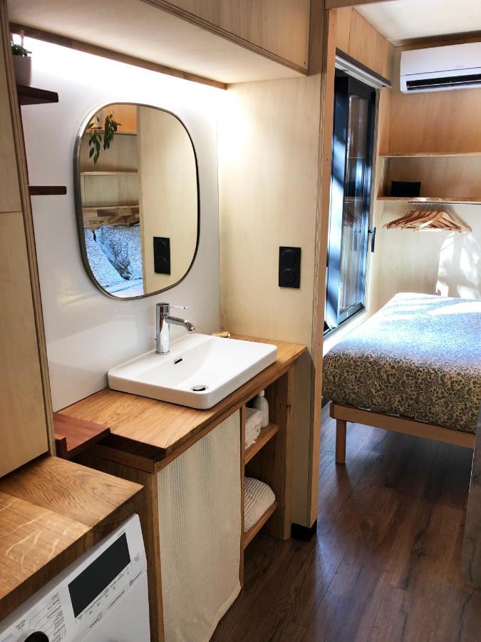 Vaimiti, Cabane Cosy Sous Les Pins 圣布里文莱丝皮恩 外观 照片
